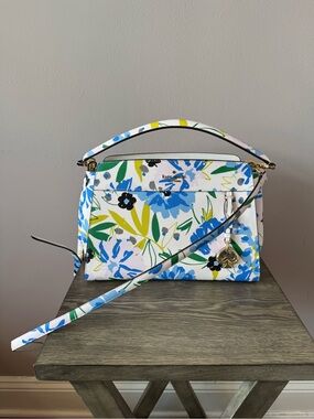 Kate Spade Madison Floral Medium Top Handle 2 Way Satchel Style KK967